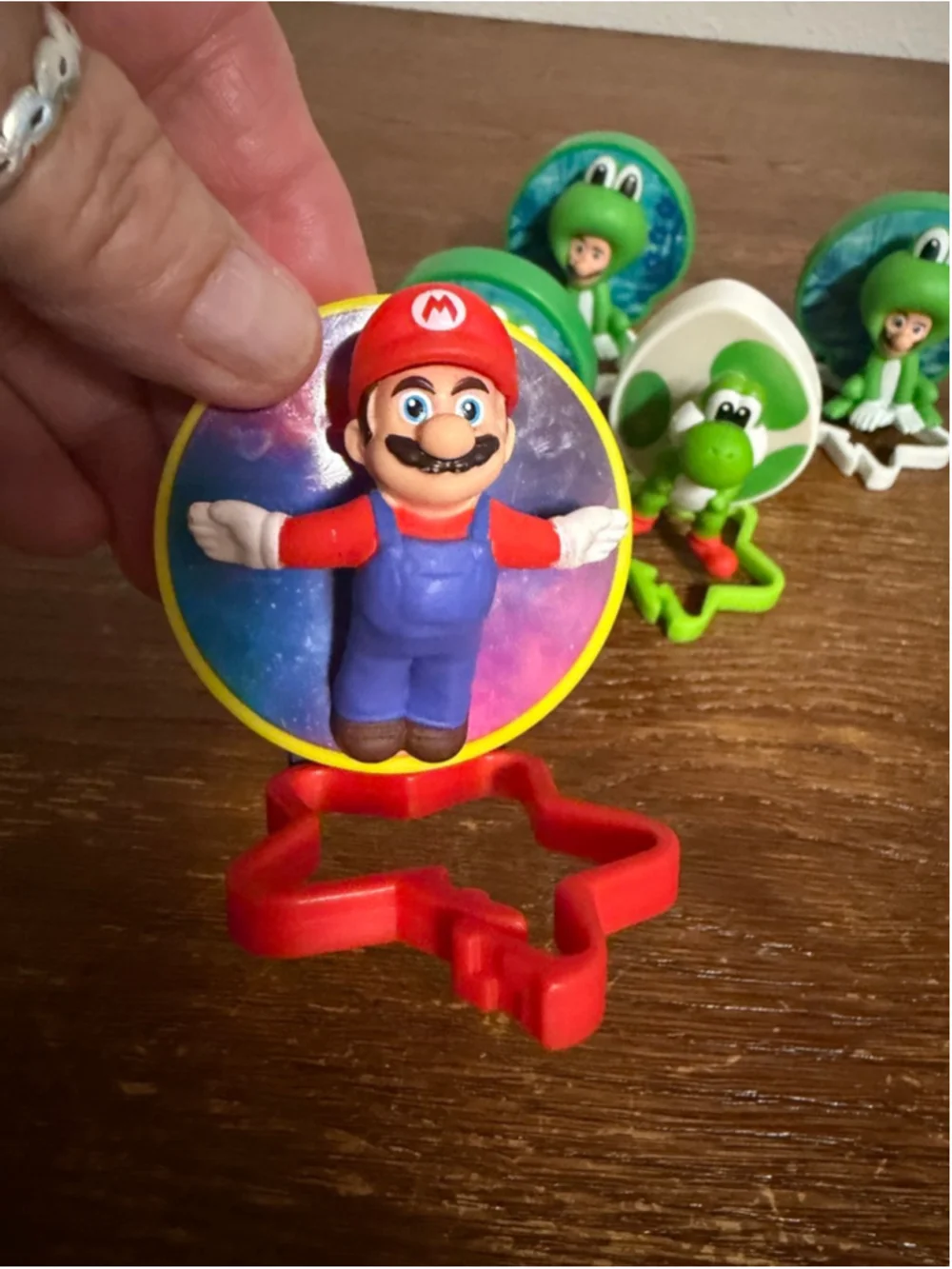 Super Mario McDonald’s Happy Meal Toys Lot 7 Yoshi Mario Bowser Jr 2023 Nintendo